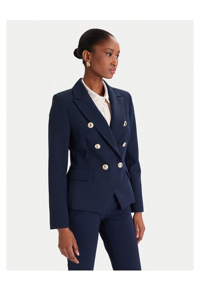 Sacou dama bleumarin - fabricat de calitate