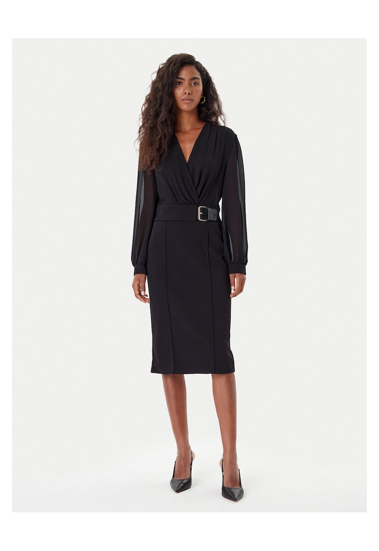 Rochie de cocktail dama negru - fabrica usoara