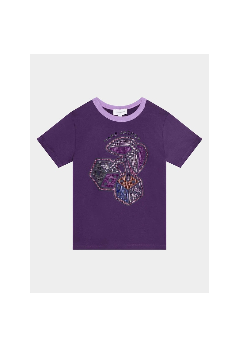 Marc Jacobs Tricou pentru copii violet -