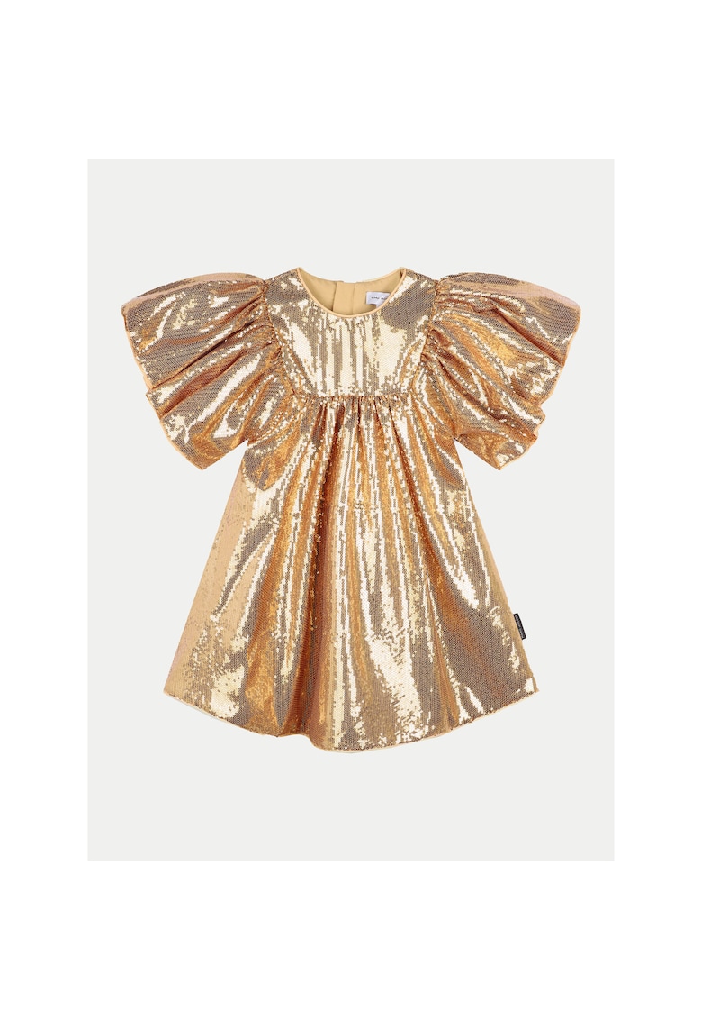 Rochie - Auriu -