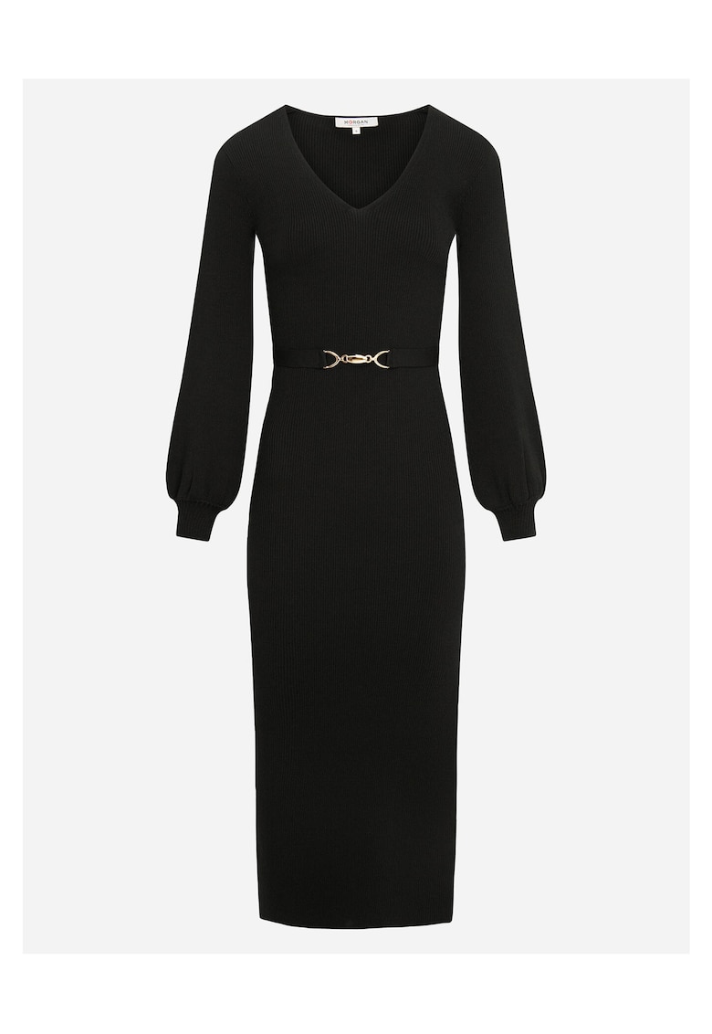Rochie tricotata - neagra - femei
