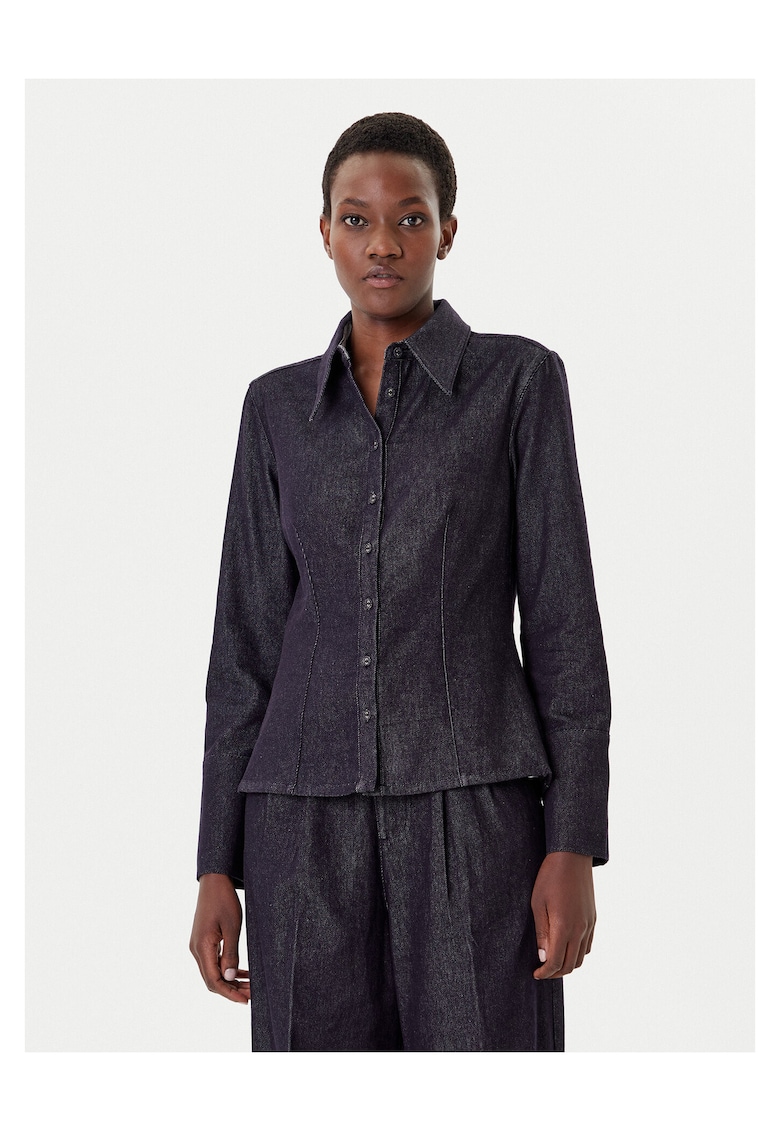 Camasa de dama - bleumarin -