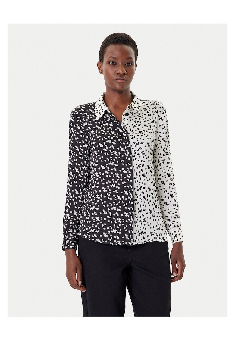 Camasa dama negru\alb