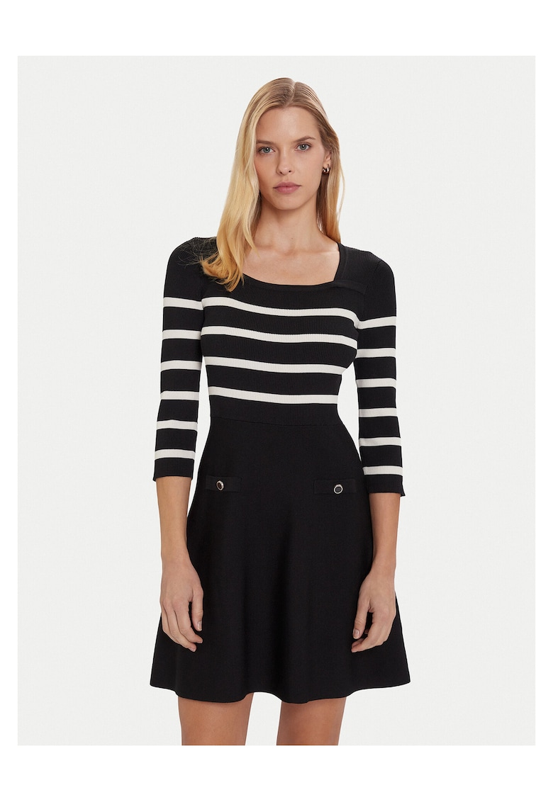 Rochie tricotata de dama negru