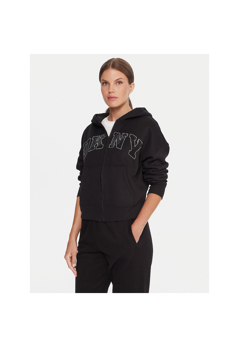 Hanorac sport dama - negru -