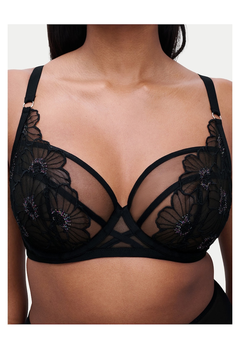 Sutien dama - cu model - negru