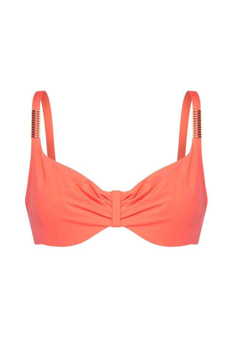 Top de bikini coral