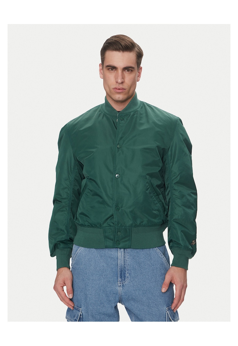 Geaca bomber barbati verde - 2 caracteristici reprezentative
