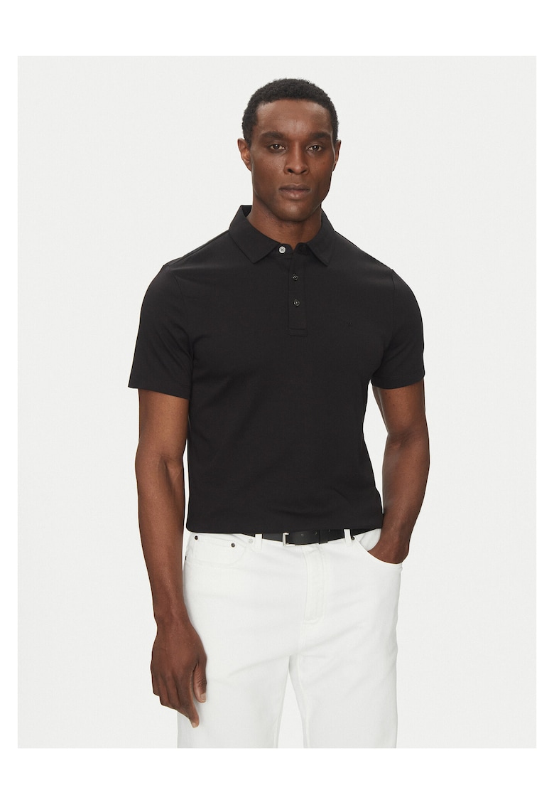 Tricou barbati negru - bumbac -
