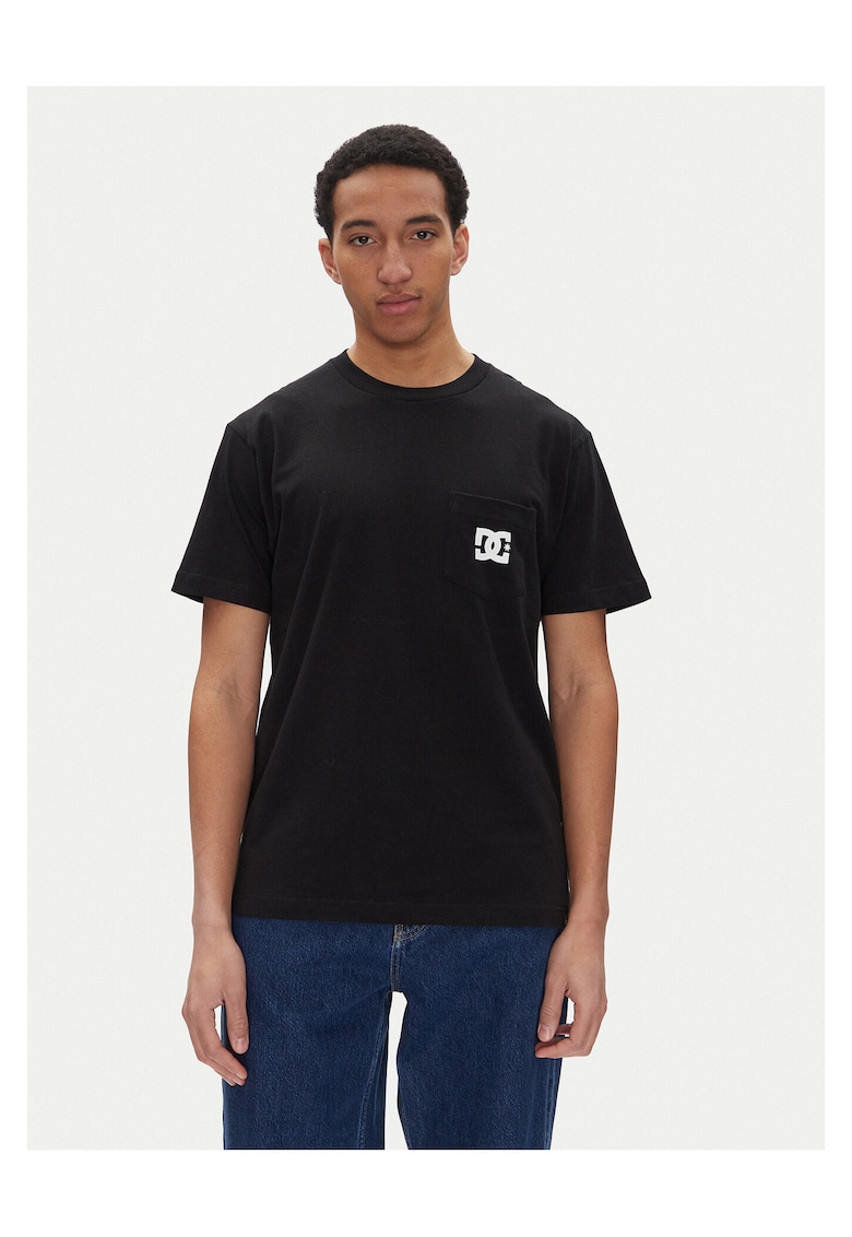 Tricou barbati negru - bumbac -