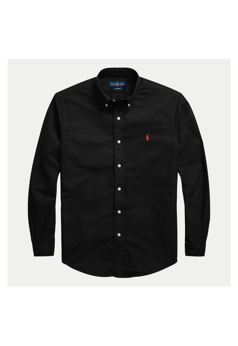 Camasa barbati - bumbac - negru -