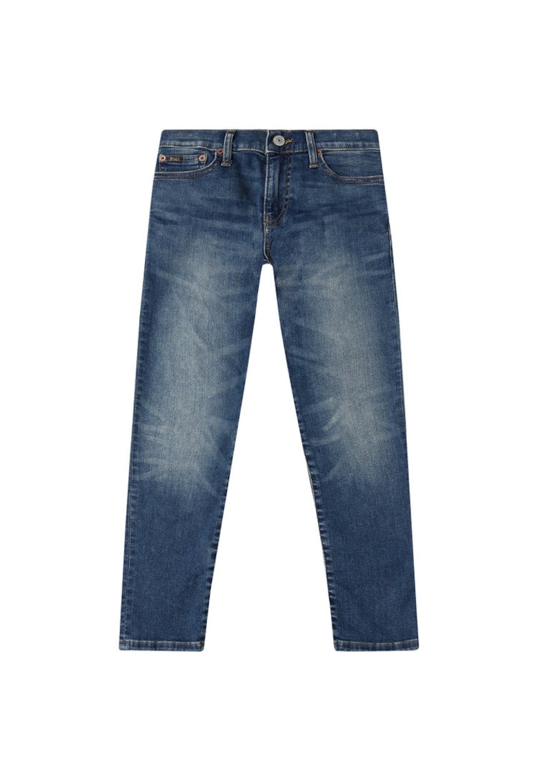 Blugi fete bleumarin -