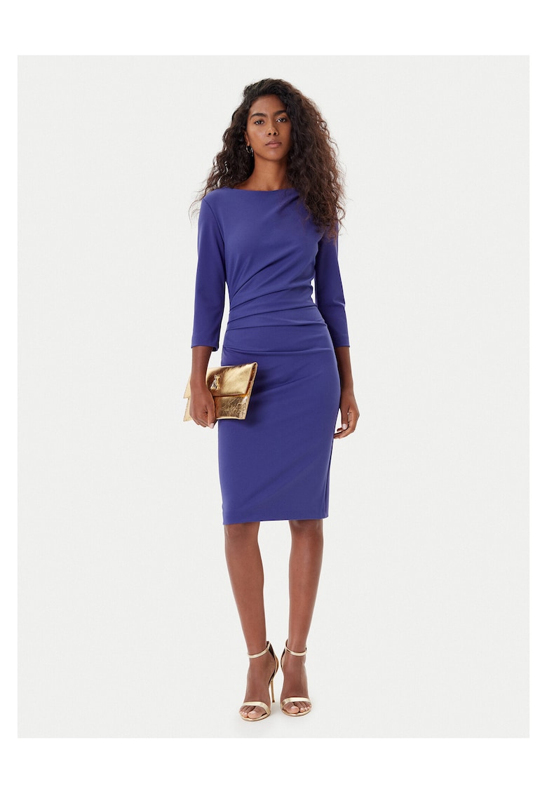 Rochie de cocktail - violet - fabrica eleganta