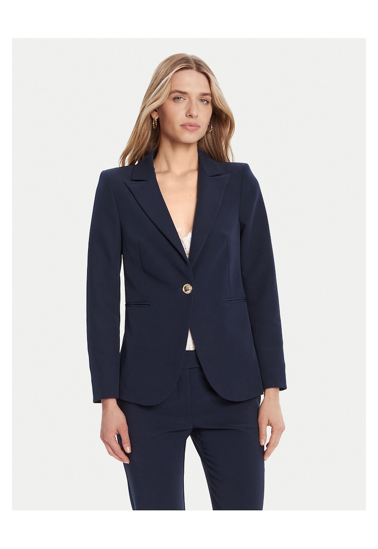 Sacou dama culoare bleumarin