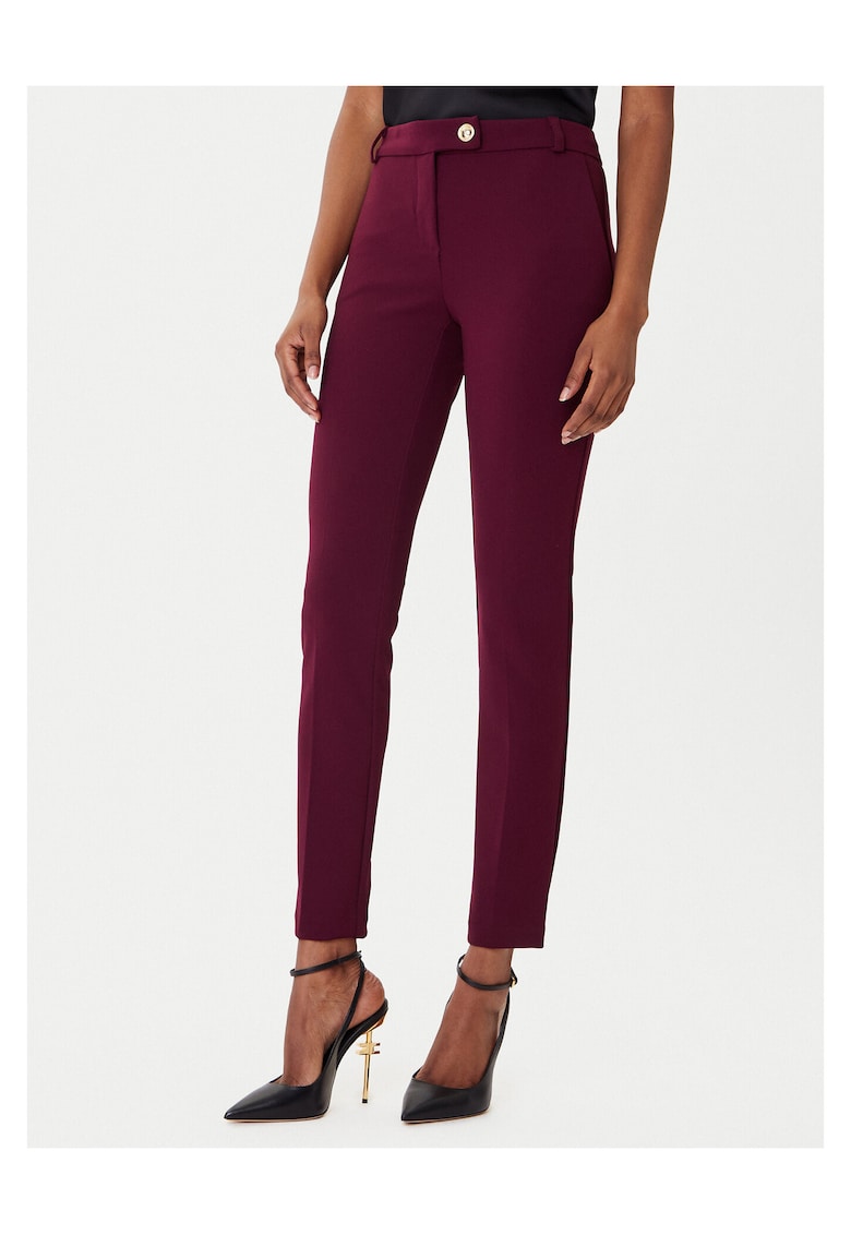 Pantaloni dama - bordo