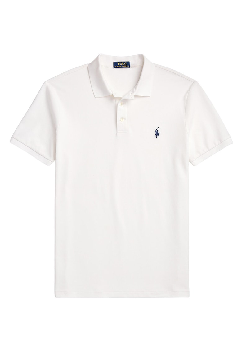 Tricou barbati alb - bumbac -
