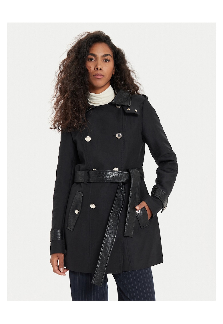 Trench dama negru -