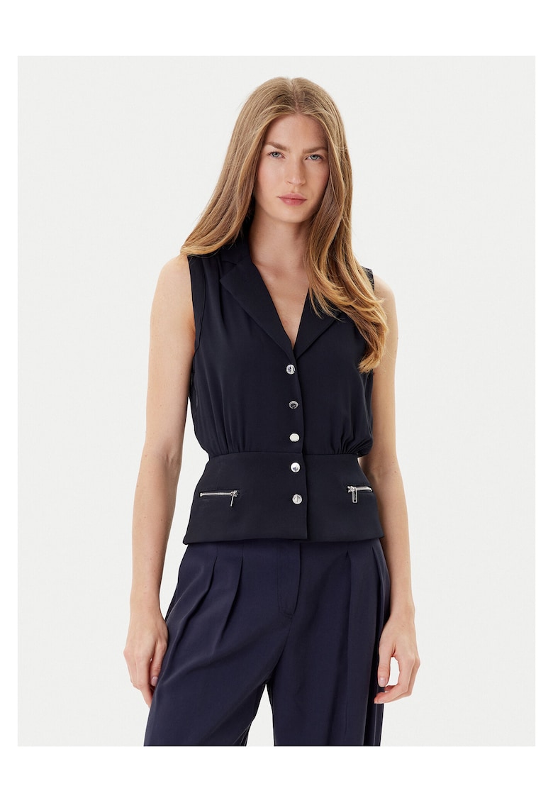 Top dama 252-COZIP - bleumarin