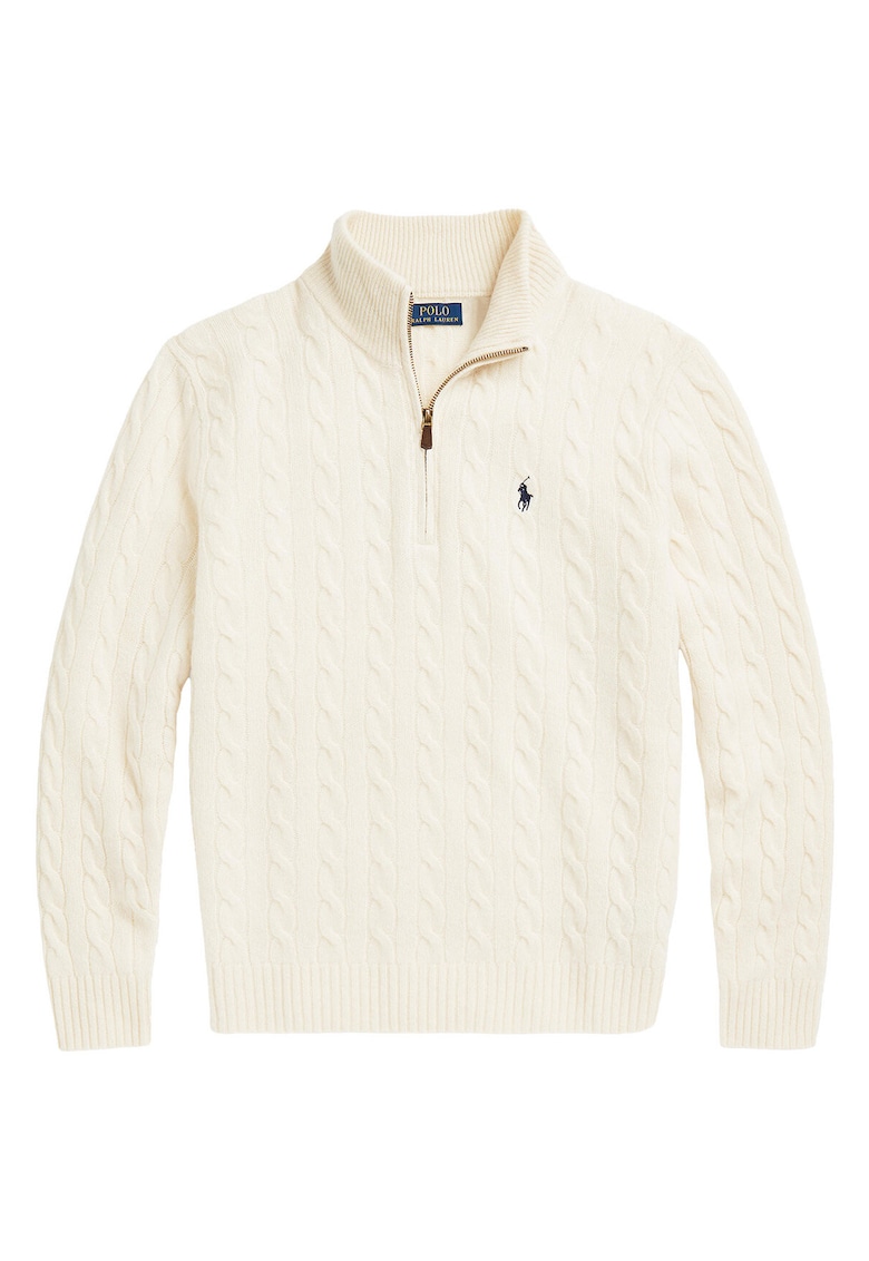 Pulover barbati ecru -