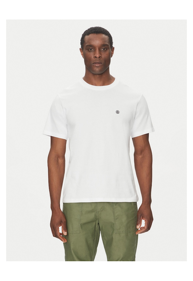 Tricou barbat - alb - bumbac