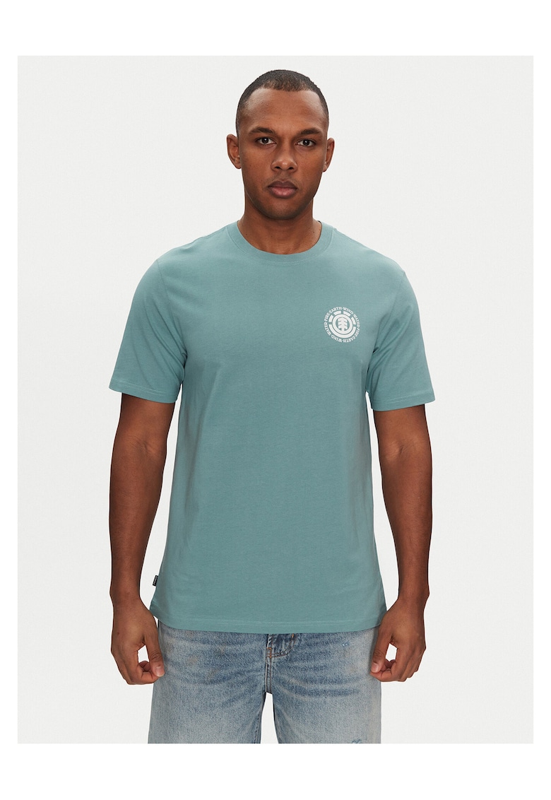 Tricou verde din bumbac pentru barbati - Verde
