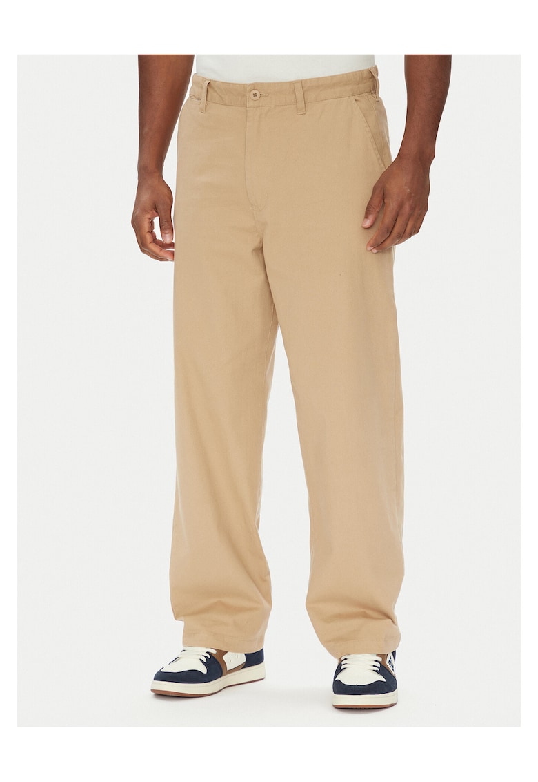 Pantaloni barbati - bej - chino