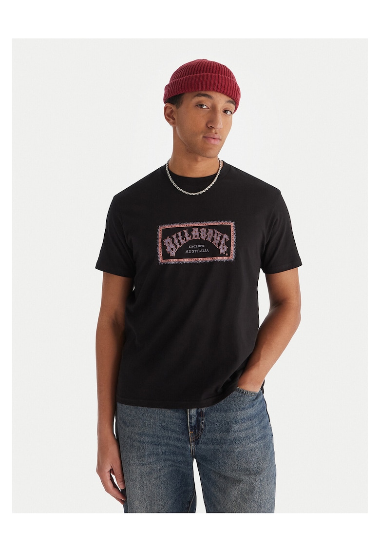 Tricou barbati negru - bumbac