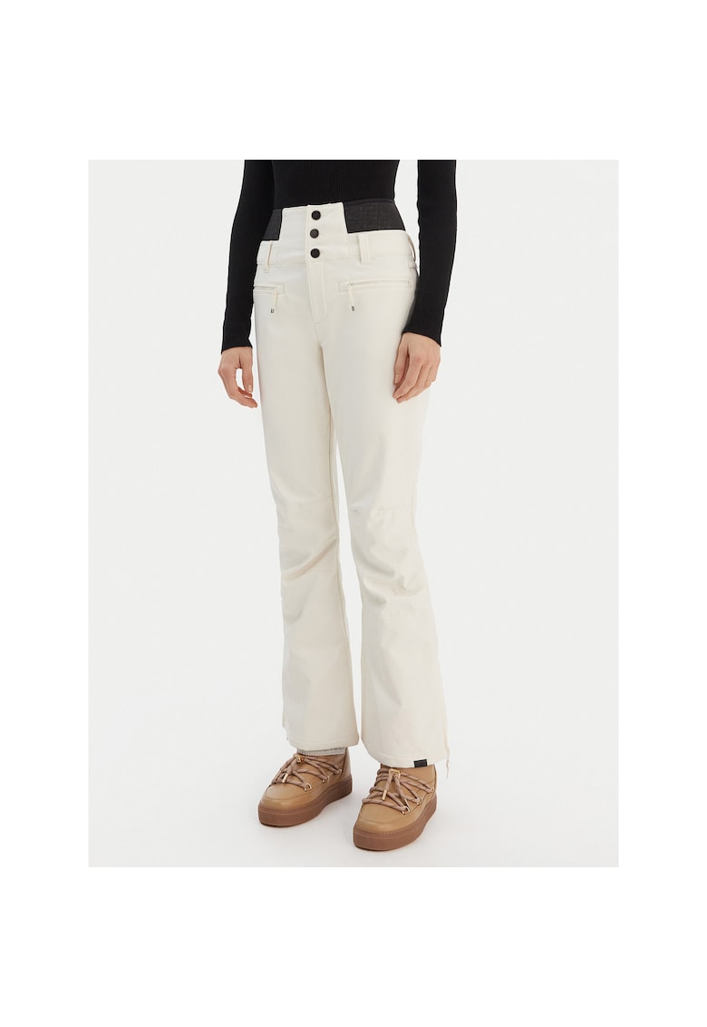 Pantaloni sport dama alb - snowboard