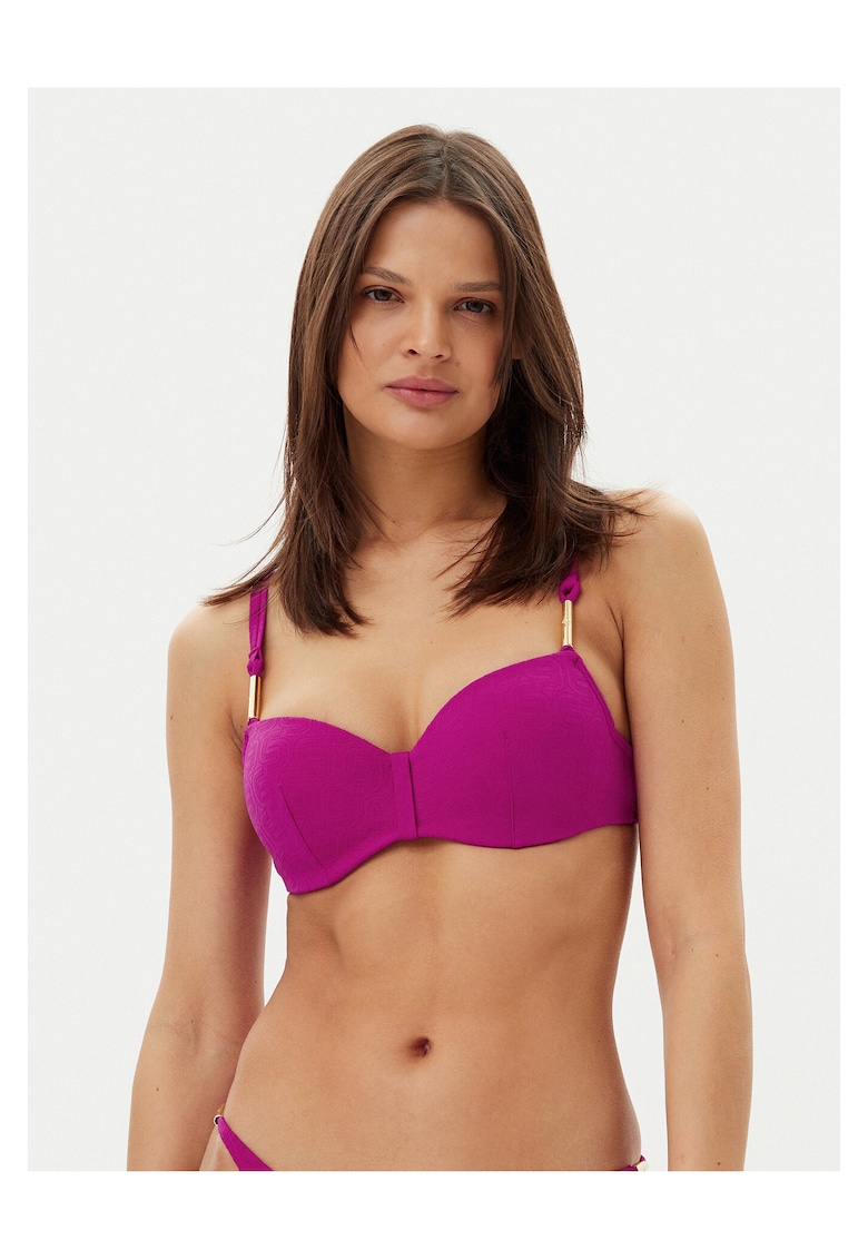 Sutien de baie dama - roz inchis -