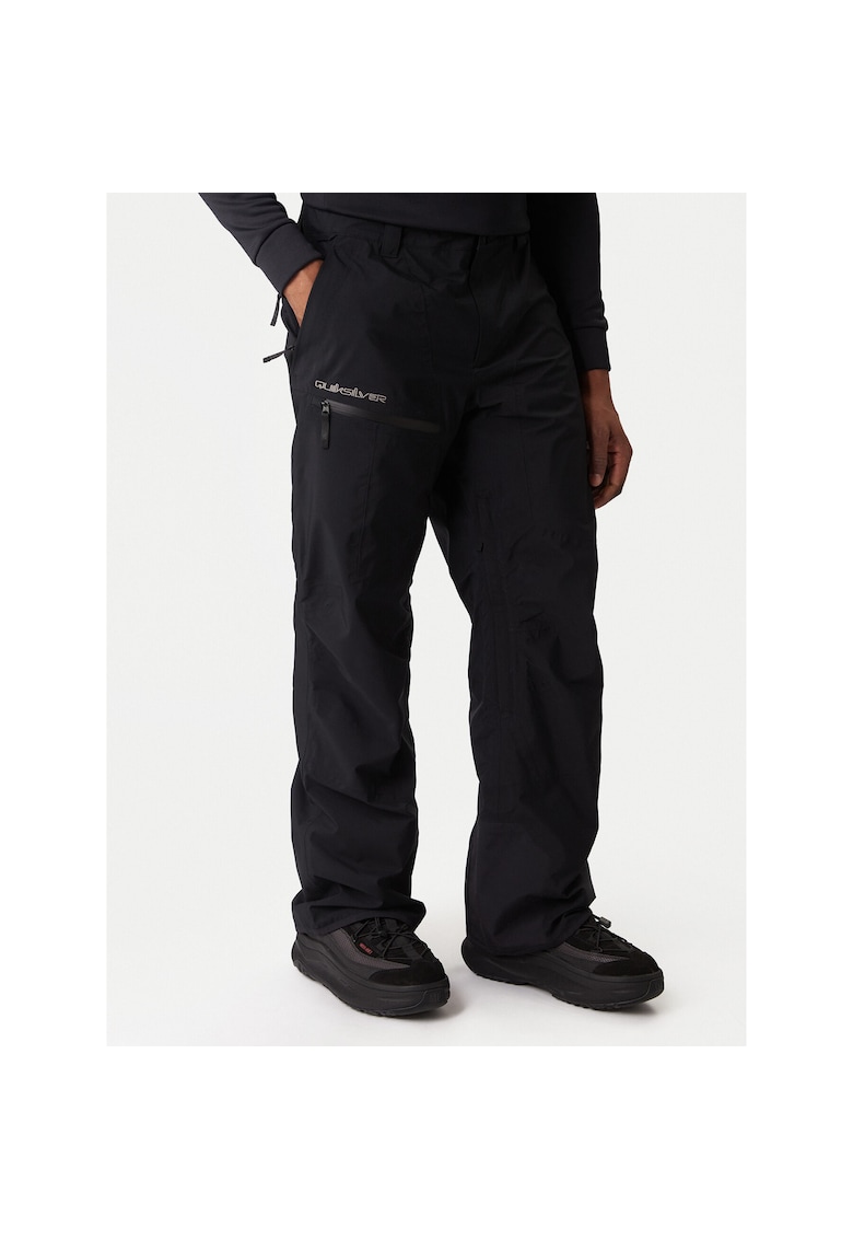 Pantaloni sport barbati de snowboard - negru
