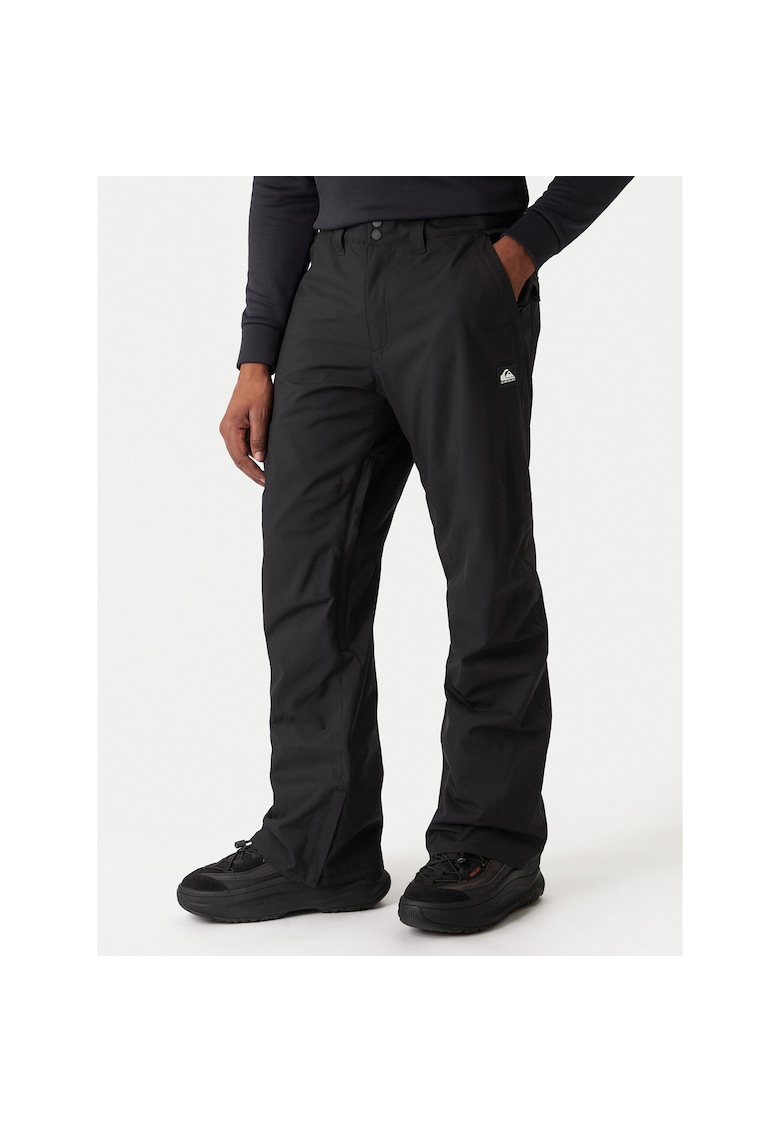 Pantaloni sport barbati pentru snowboarding - negru -
