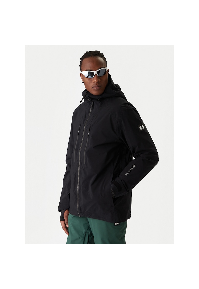 Geaca de snowboard barbati - negru