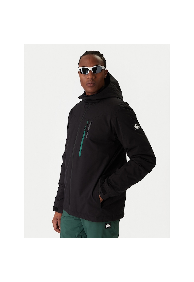 Geaca de snowboard pentru barbati negru