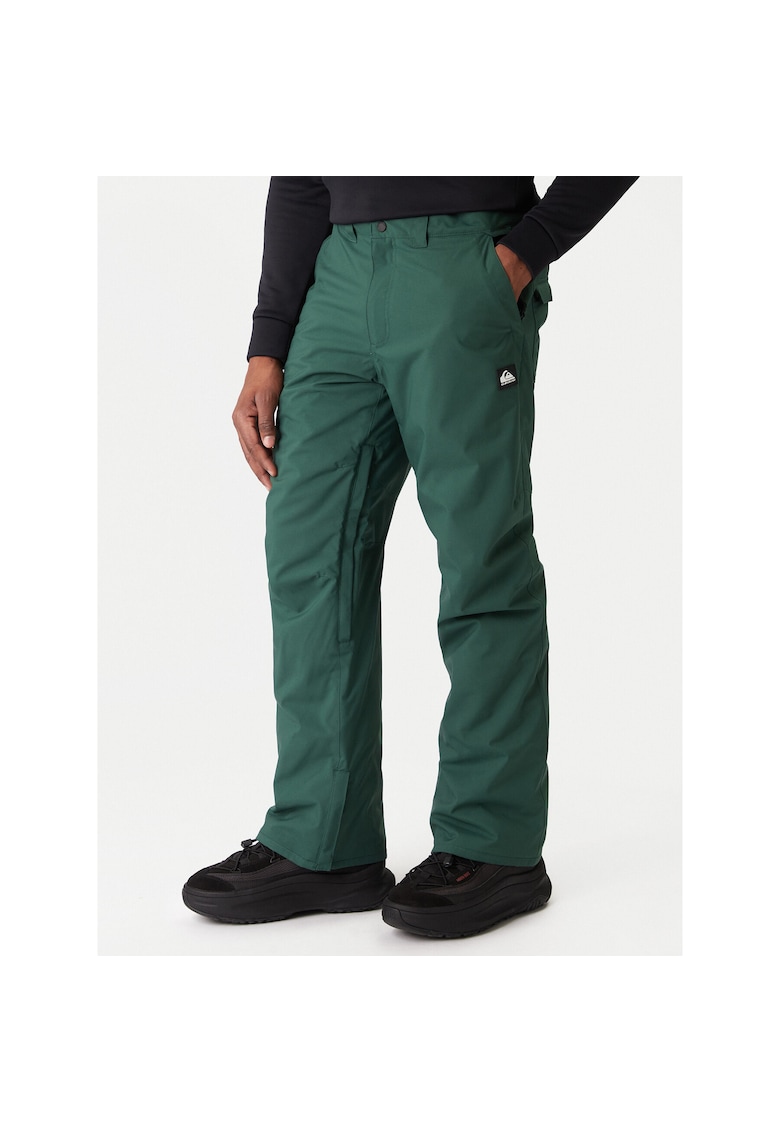 Pantaloni sport barbati de snowboard - verde