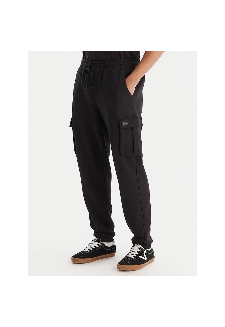 Pantaloni sport barbati negru - de trening