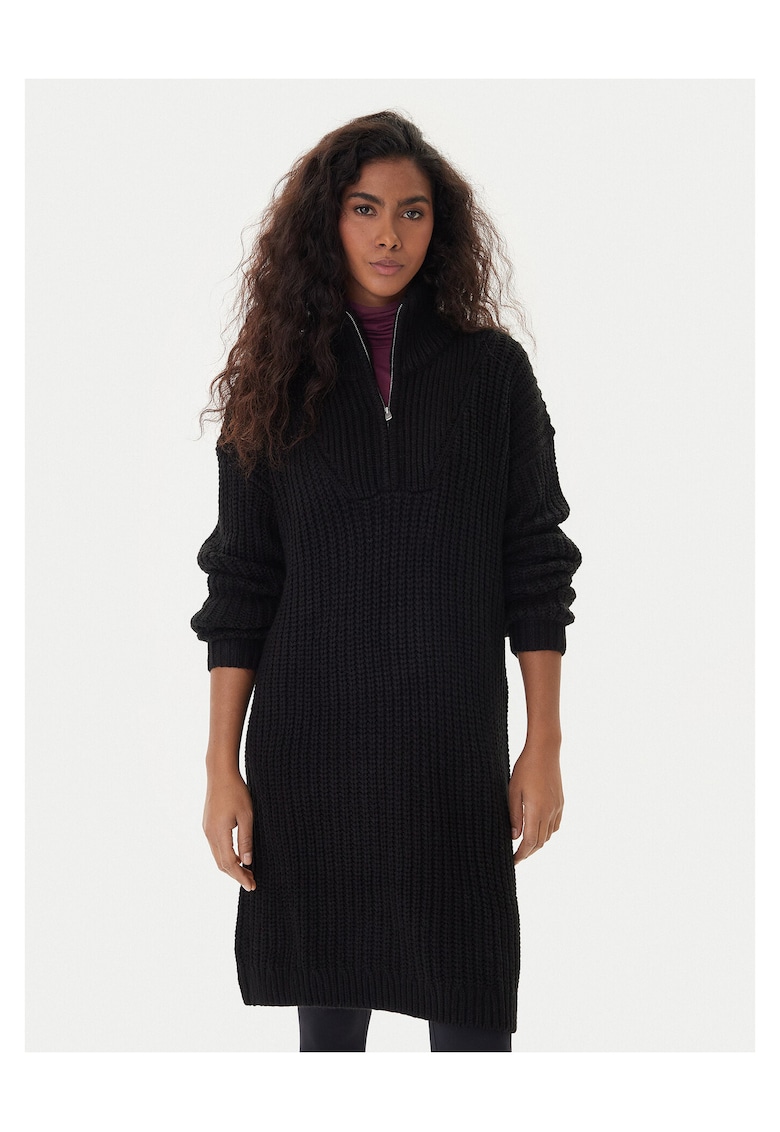 Rochie tricotata negru