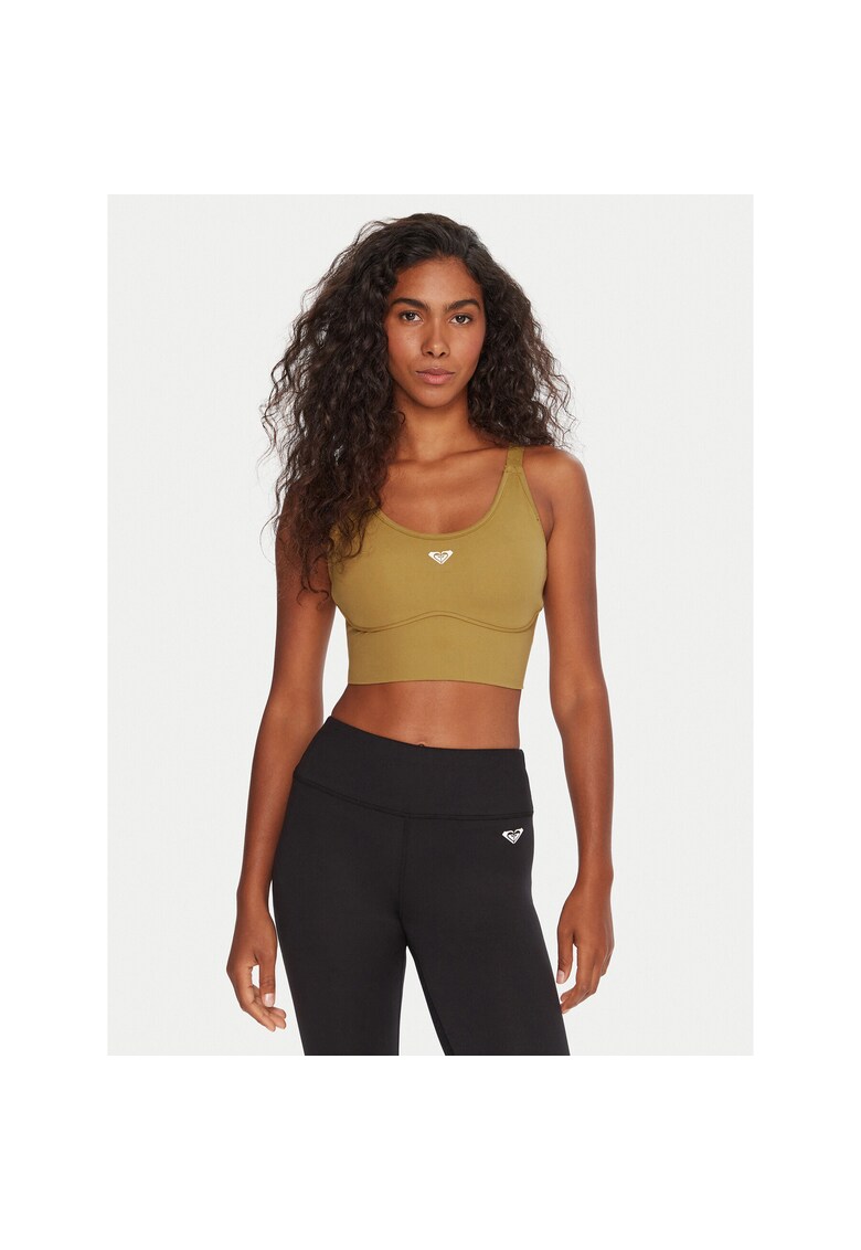Bustiera sport dama bej - elastica