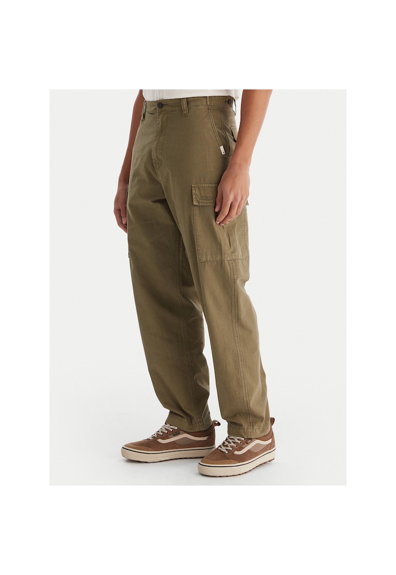 Pantaloni cargo barbati kaki