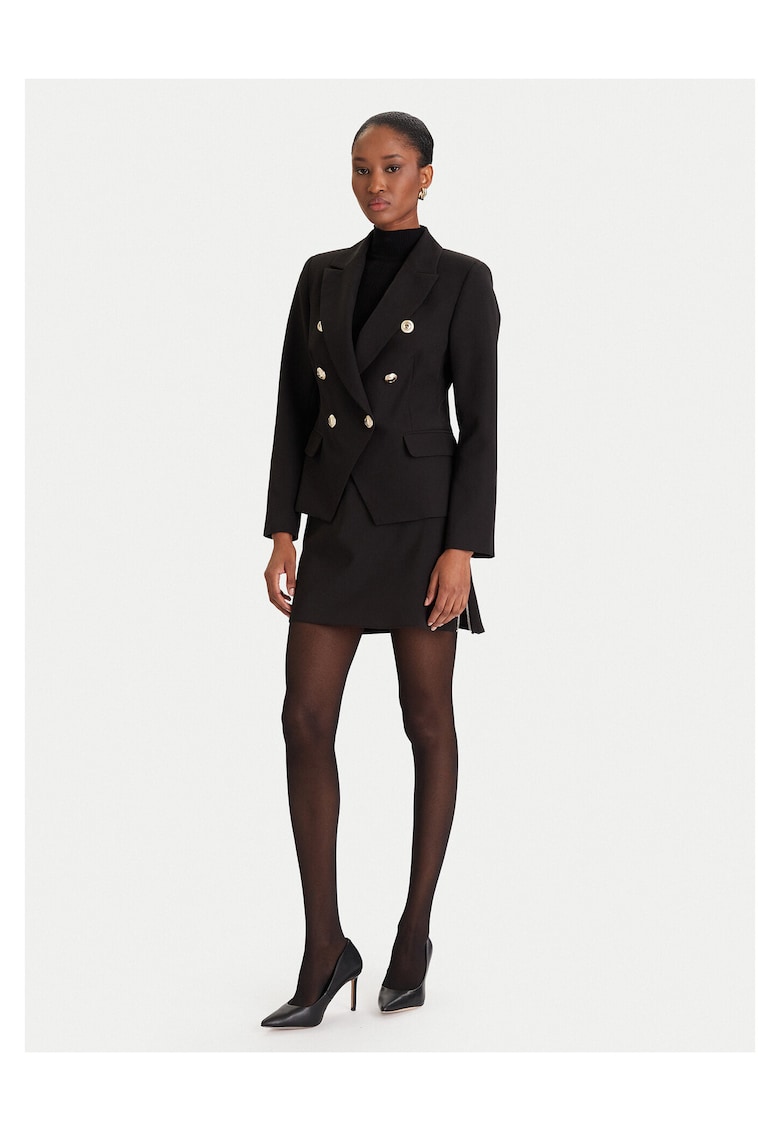 Sacou dama negru - fabricat de calitate - 658774 - Negru