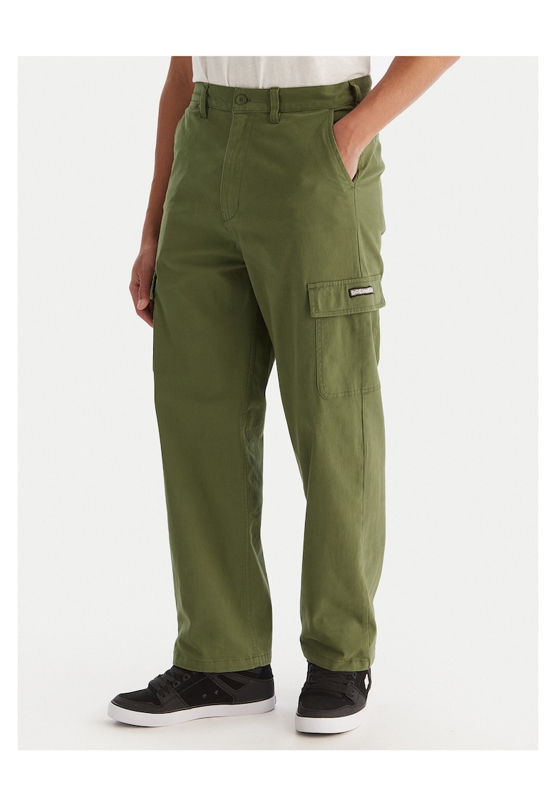 Pantaloni cargo barbati verde
