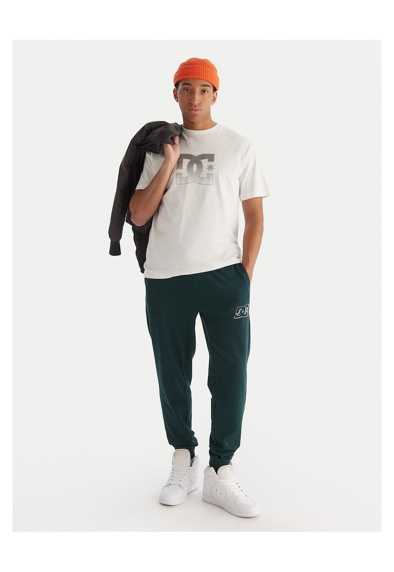 Tricou barbati alb - bumbac