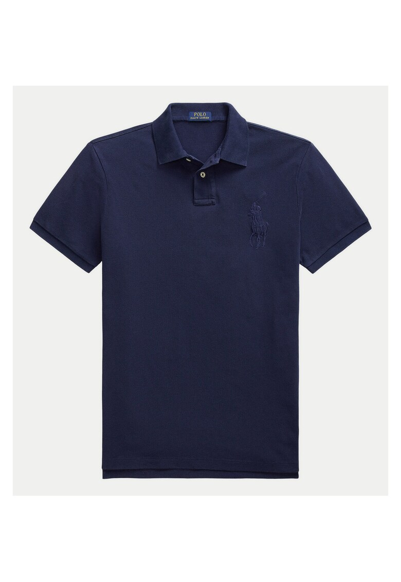 Tricou barbati bleumarin - bumbac -