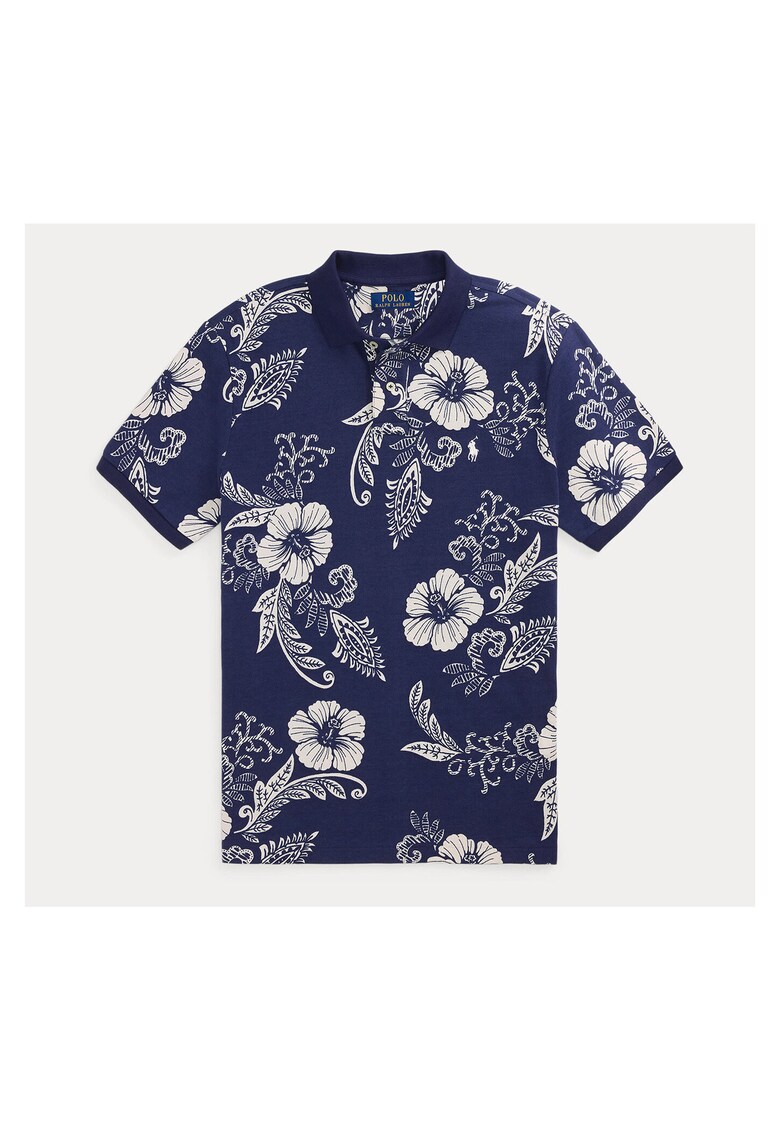 Tricou barbati bleumarin - bumbac -