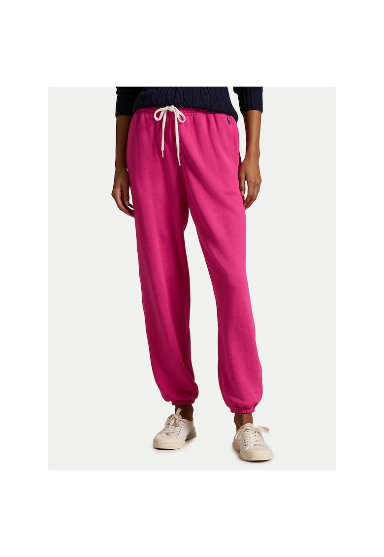 Pantaloni sport dama roz - trening