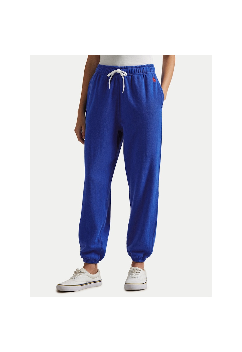 Pantaloni sport dama culoare albastru - trening