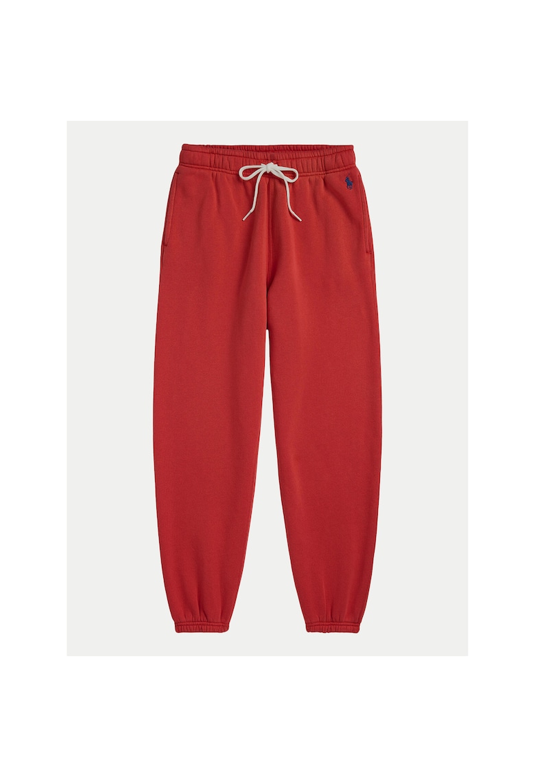 Pantaloni sport dama rosu - trening -