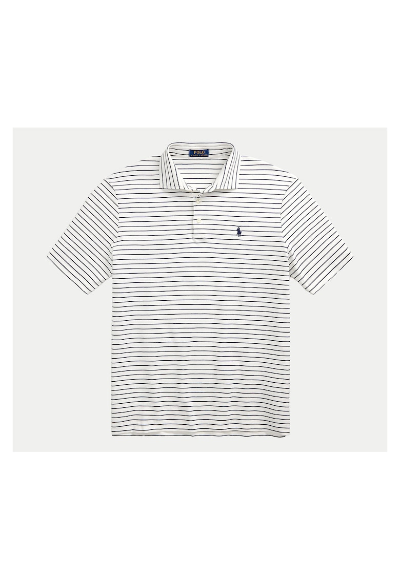 Tricou barbati alb - bumbac -