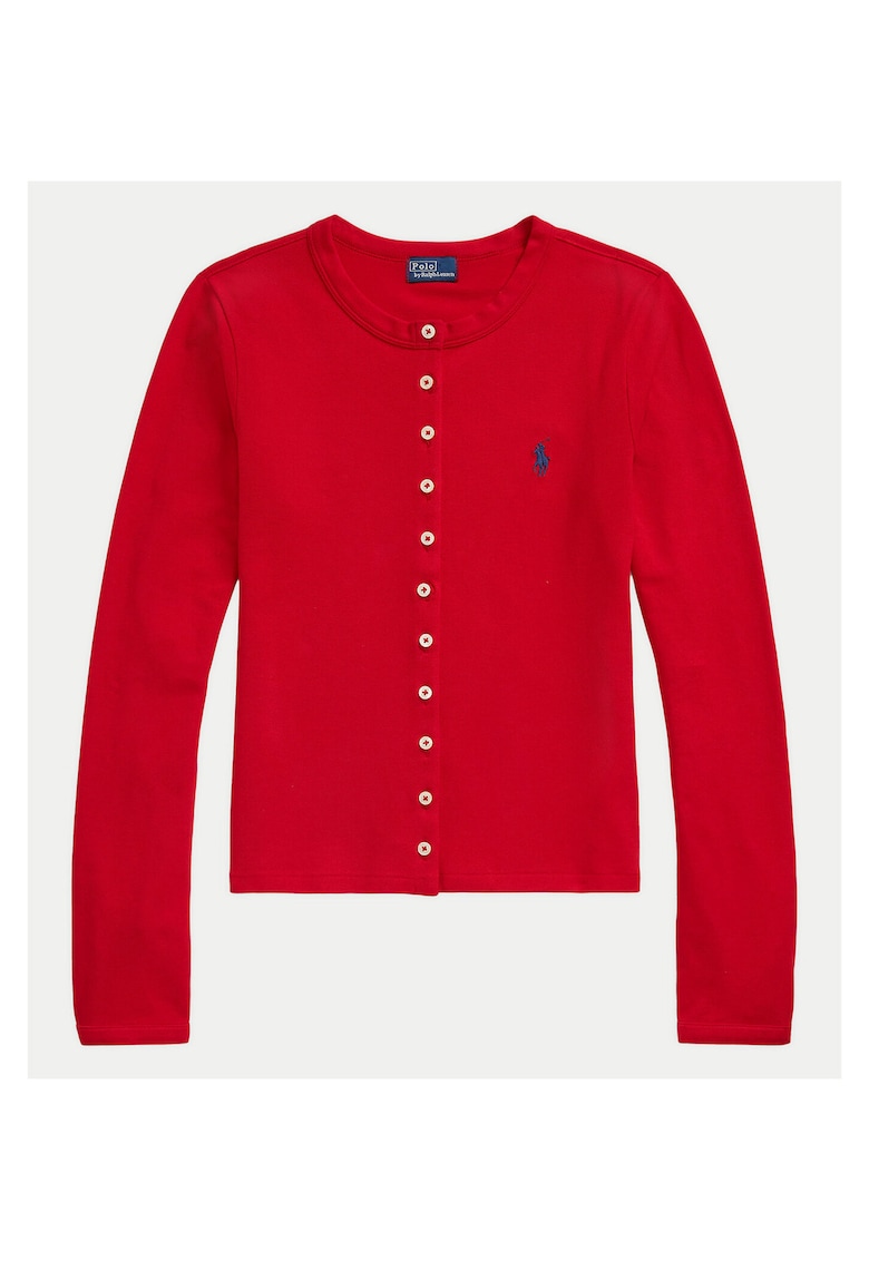 Cardigan dama rosu