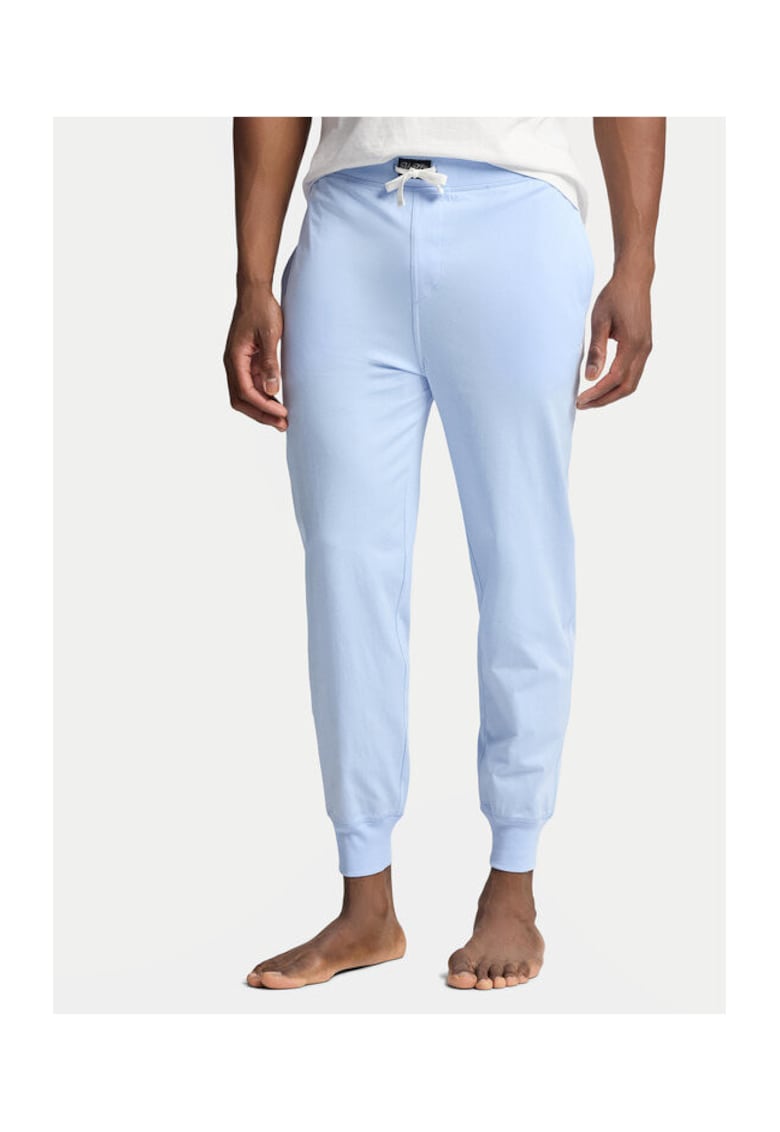 Pantaloni de Pijama barbati albastru deschis -