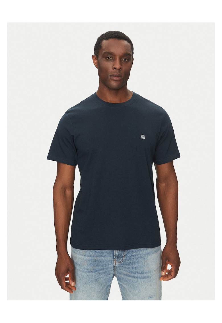 Tricou barbatesc bleumarin - bumbac - uni